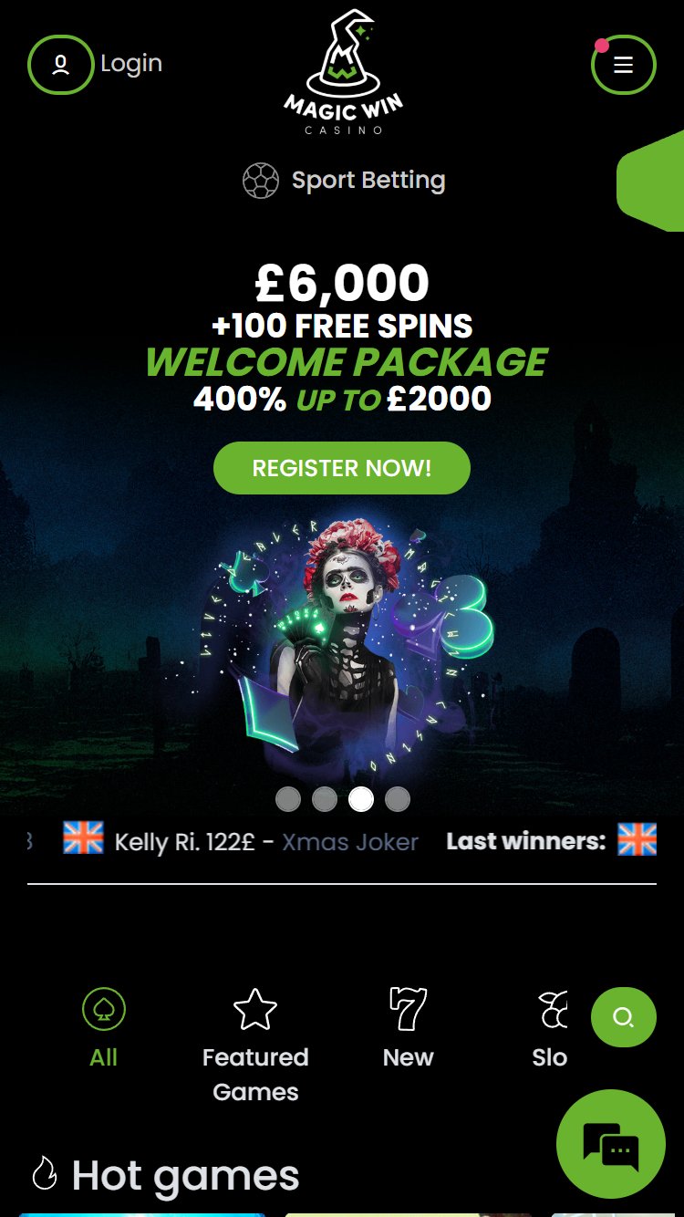 Magic wins casino in United Kingdom